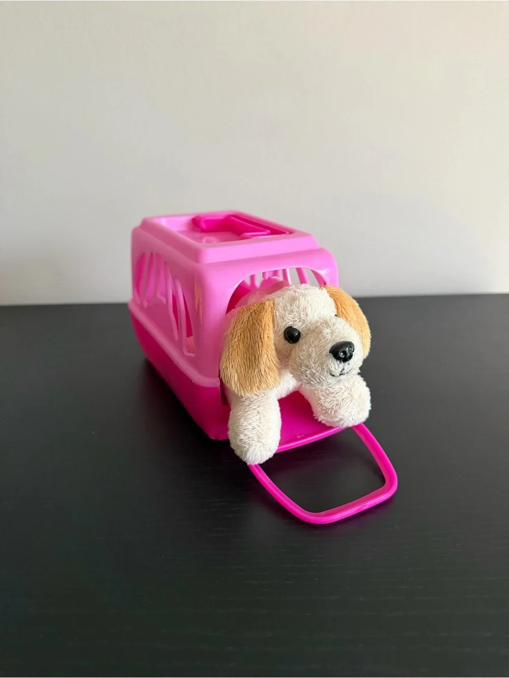 Polyfect Toys Puppy Dog Plush Pet Carrier Toy Pink Travel Stuffed Animal 2017
